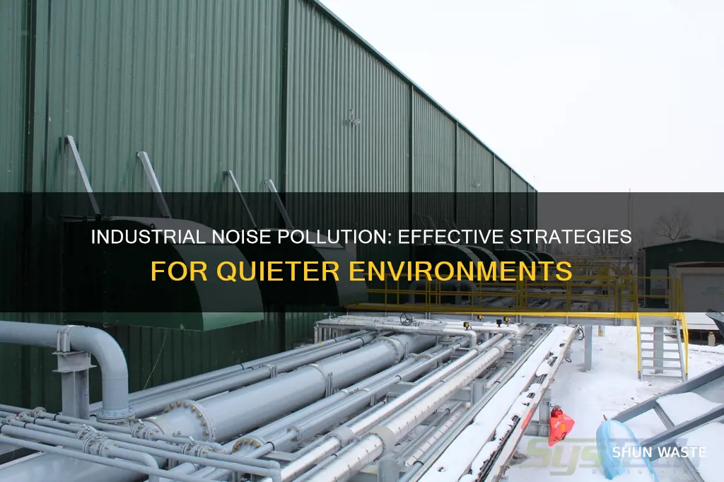 how to reduce industrial noise pollution