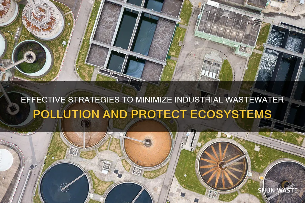 how to reduce industrial waste in water