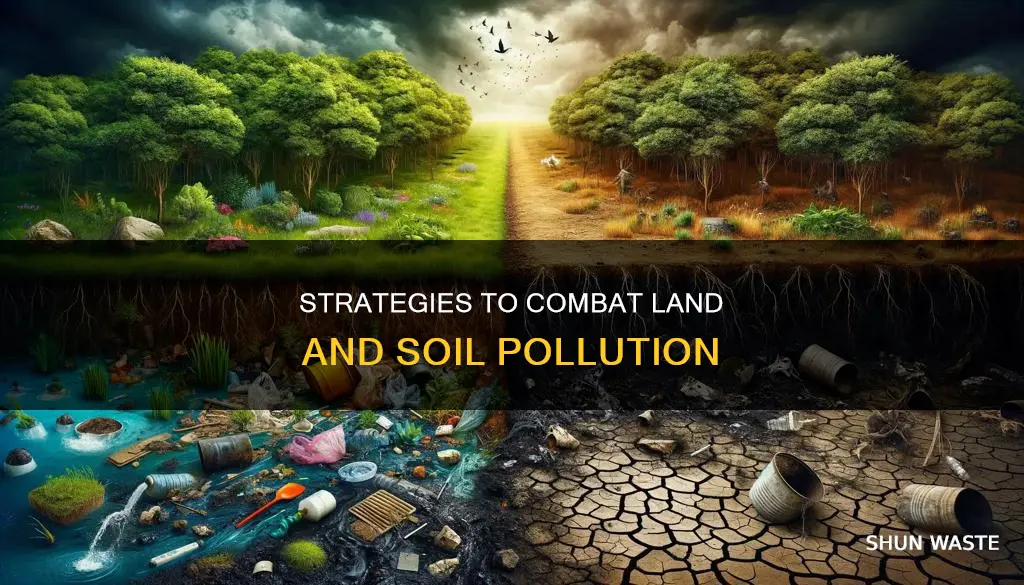 how to reduce land and soil pollution