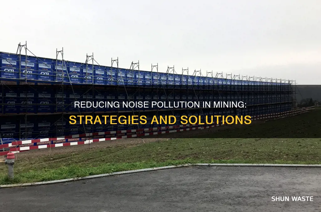 how to reduce noise pollution in mining