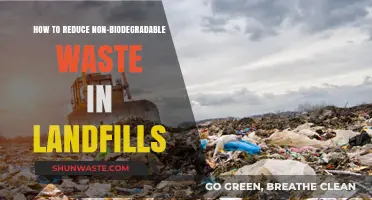 Sustainable Solutions: Reducing Non-Biodegradable Waste in Landfills Effectively