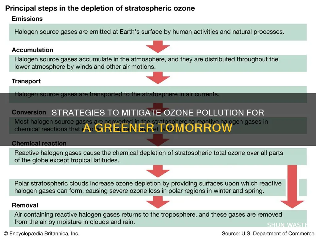 how to reduce ozone pollution