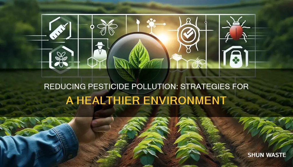 how to reduce pesticide pollution