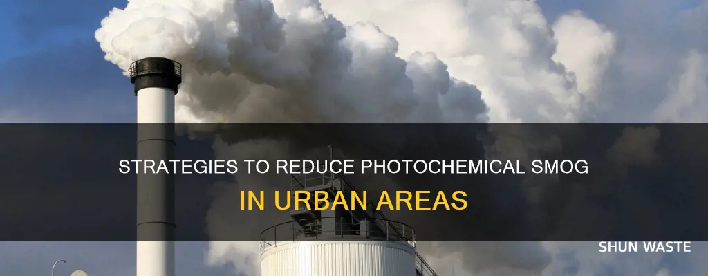 how to reduce photochemical smog