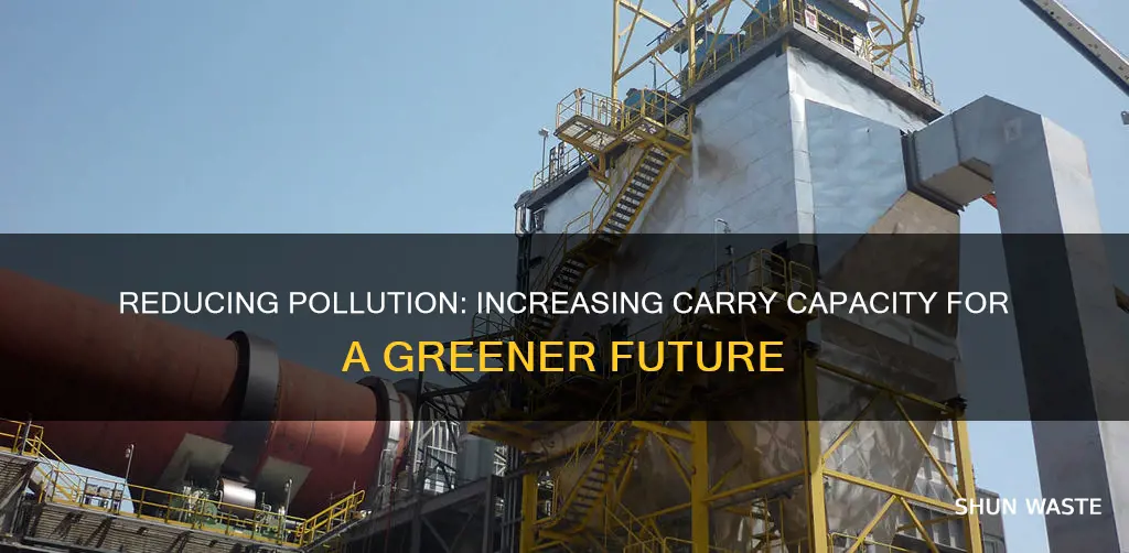 how to reduce pollution carry capacity