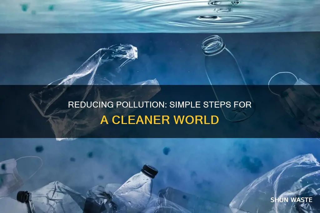 how to reduce pollution paragraph