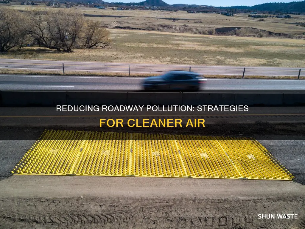 how to reduce roadway pollution