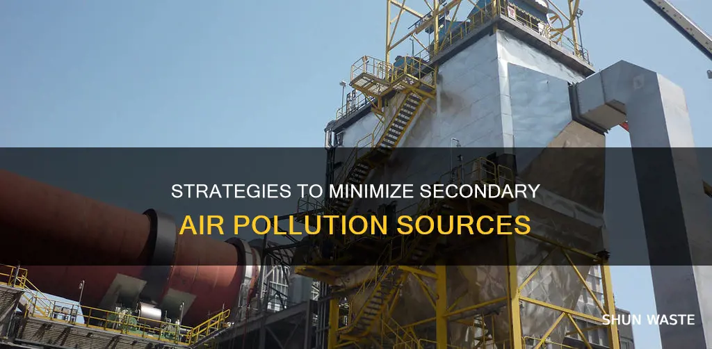 how to reduce secondary source air pollution