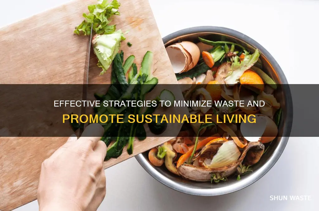 how to reduce the volume of waste