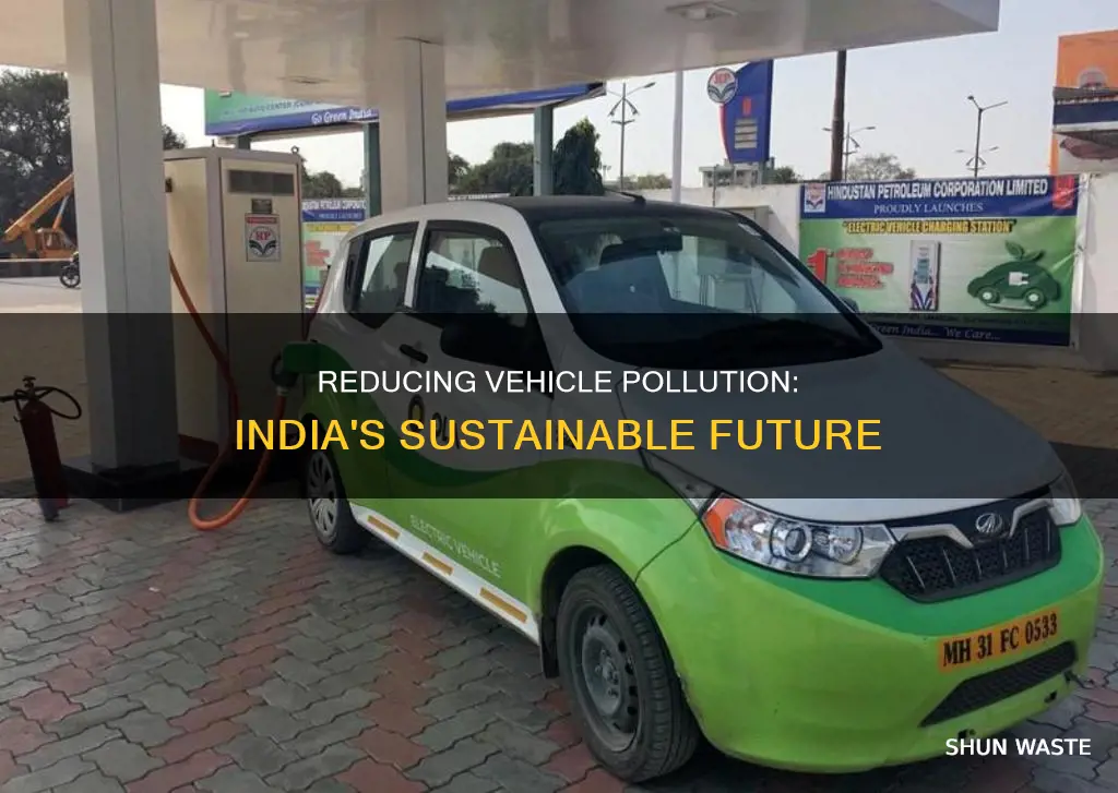 how to reduce vehicle pollution in india