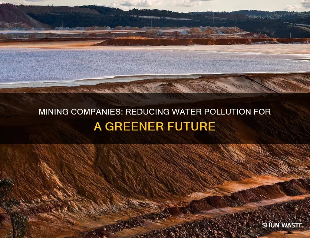 how to reduce water pollution by mining companies