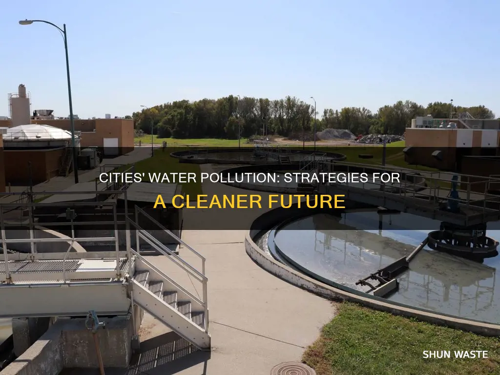 how to reduce water pollution in cities