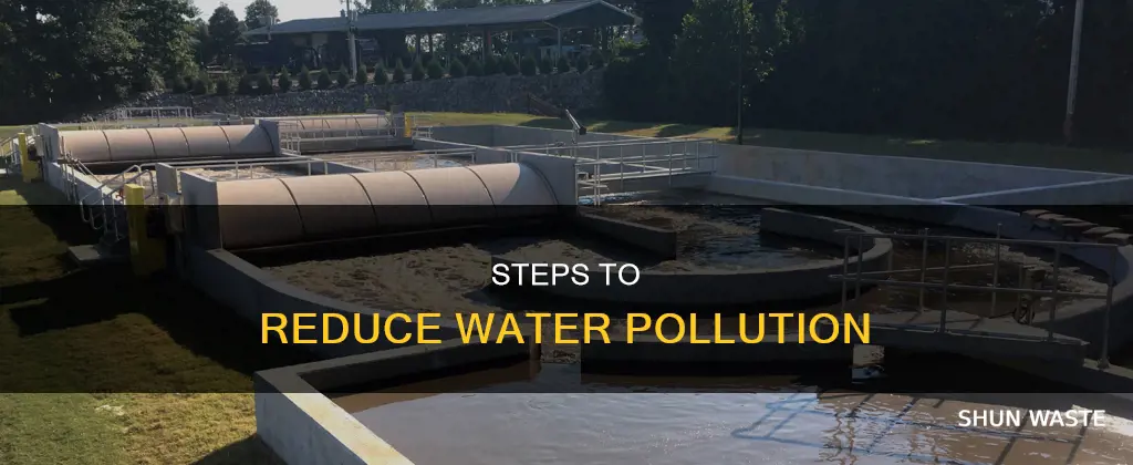 how to reduce water pollution in points