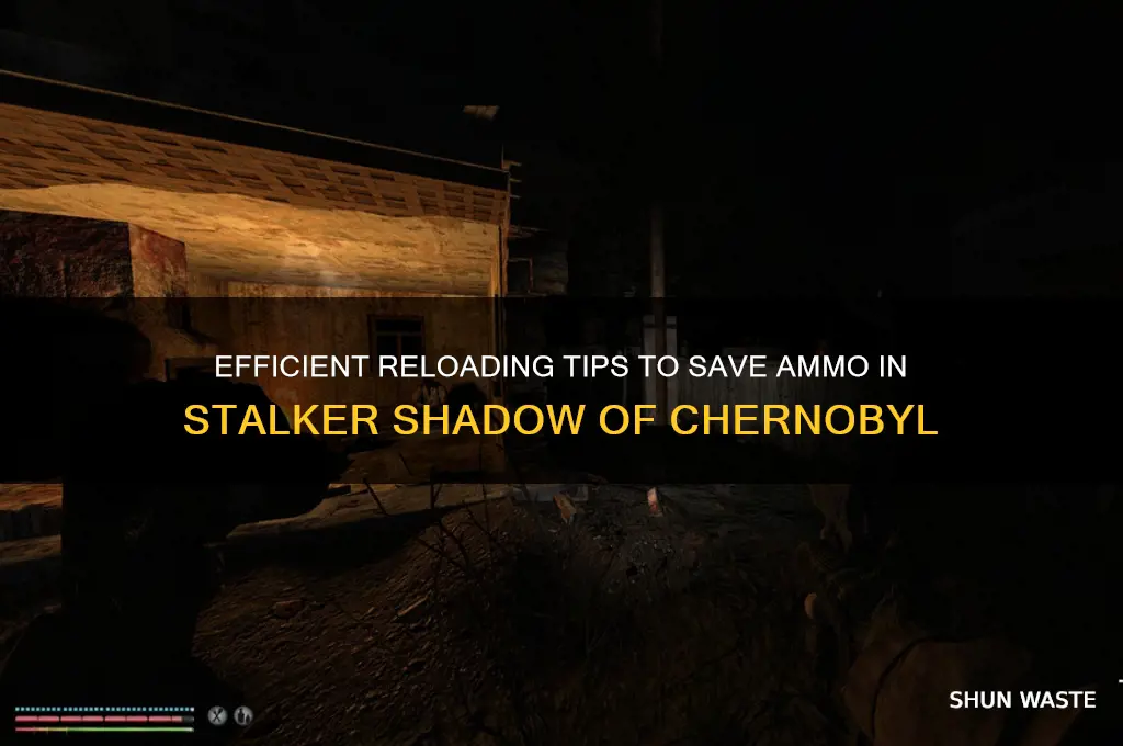 how to reload without wasting ammo stalker shadow of chernobyl