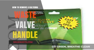 Easy Steps to Remove a Valterra Waste Valve Handle