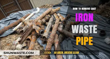 Efficiently Removing Cast Iron Waste Pipes: A Step-by-Step DIY Guide