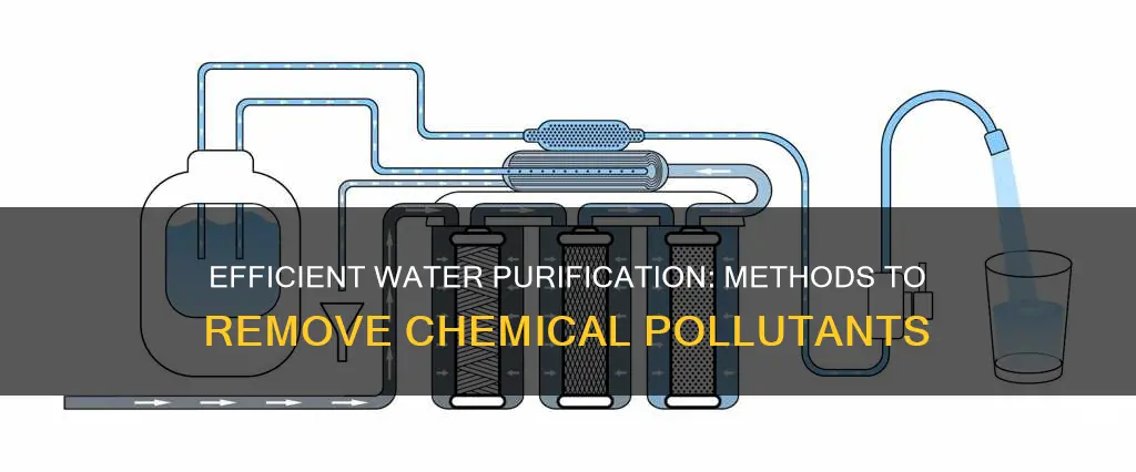 how to remove chemical pollutants from water