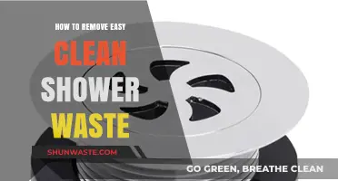 Simple Steps to Remove and Replace Easy Clean Shower Waste