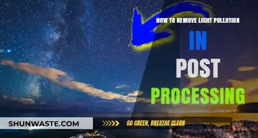 Light Pollution Removal: Post-Processing Techniques for Night Sky Photography