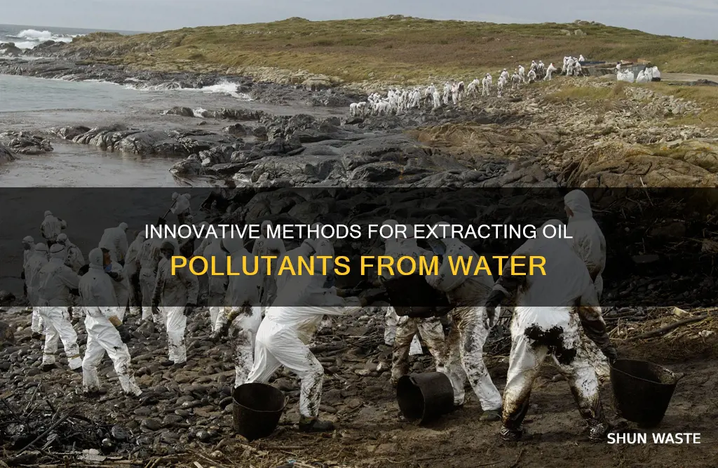 how to remove oil pollutants from water