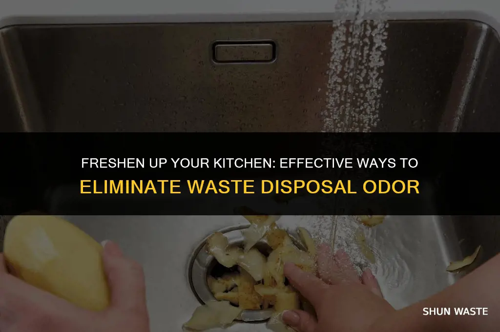 how to remove smell from waste disposal