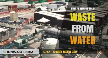 Effective Methods to Remove Solid Waste from Water: A Comprehensive Guide