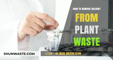 Effective Methods for Removing Solvents from Plant Waste Safely