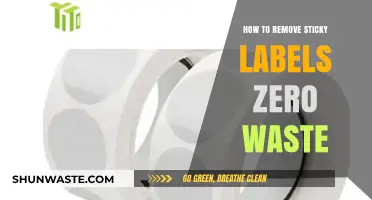 Eco-Friendly Tips: Removing Sticky Labels Without Generating Waste
