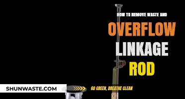 Efficiently Removing Waste and Overflow Linkage Rod: A Step-by-Step Guide