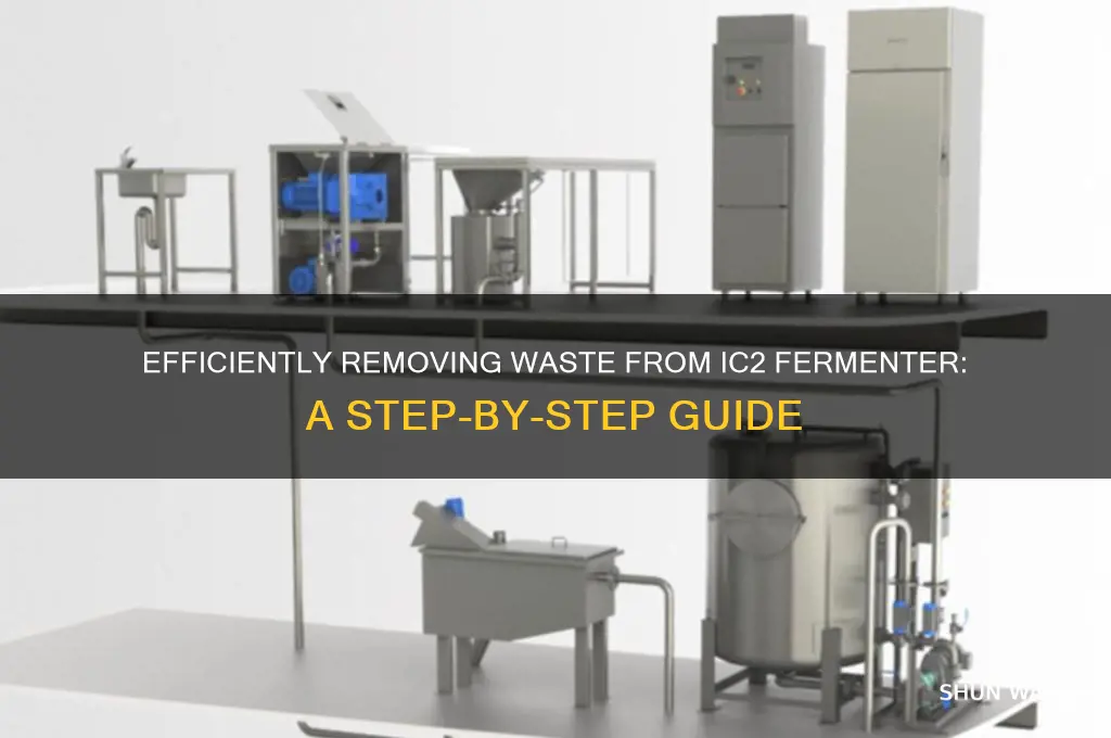 how to remove waste from fermenter ic2