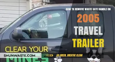 Removing Waste Gate Handle on a 2005 Travel Trailer: Step-by-Step Guide