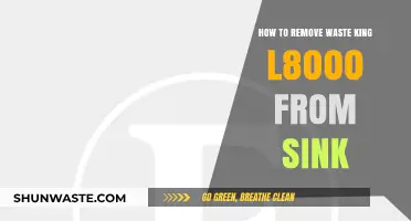 Easy Steps to Remove Waste King L8000 Garbage Disposal from Sink