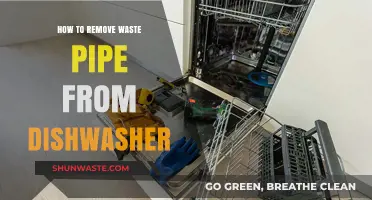 Easy Steps to Remove a Dishwasher Waste Pipe Safely