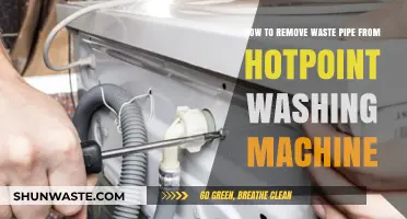 Easy Steps to Remove Waste Pipe from Hotpoint Washing Machine