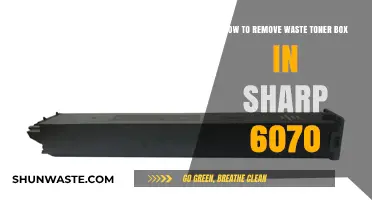 Easy Steps to Remove Waste Toner Box in Sharp 6070 Printer