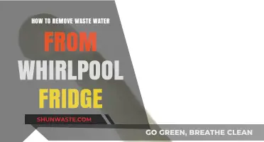 Efficiently Remove Waste Water from Your Whirlpool Fridge: A Step-by-Step Guide