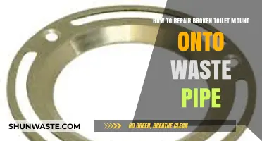 Fixing a Broken Toilet Mount: Step-by-Step Waste Pipe Repair Guide
