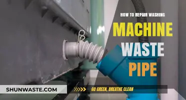Fixing Washing Machine Waste Pipe: A Step-by-Step Repair Guide