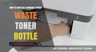 Step-by-Step Guide to Replacing Lexmark C748de Waste Toner Bottle