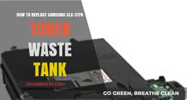 Easy Guide to Replacing Samsung CLX-3170 Toner Waste Tank