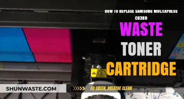 Easy Steps to Replace Samsung MultiXpress C8380 Waste Toner Cartridge