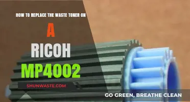 Easy Steps to Replace Waste Toner in Your Ricoh MP4002 Printer