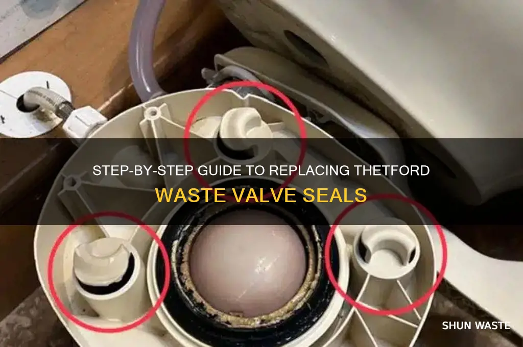 how to replace thetford waste valve seals