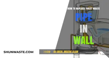 DIY Guide: Replacing a Toilet Waste Pipe Embedded in the Wall
