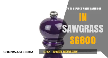 Easy Steps to Replace Waste Cartridge in Sawgrass SG800 Printer