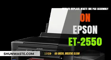 Epson ET-2550 Waste Ink Pad Replacement: Step-by-Step Guide