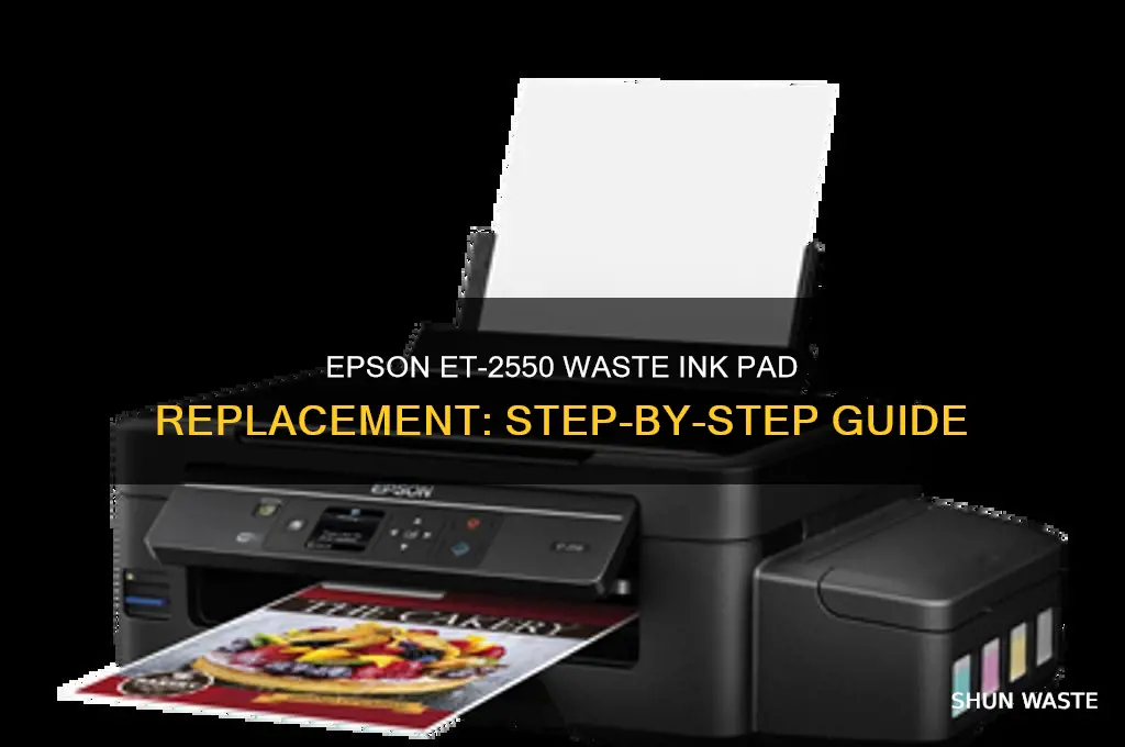 how to replace waste ink pad assembly on epson et-2550