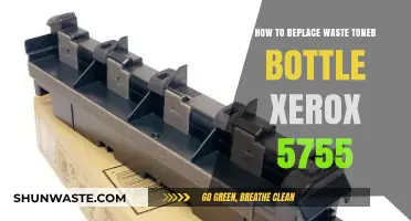 Easy Steps to Replace Waste Toner Bottle in Xerox 5755 Printer