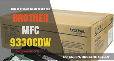Easy Steps to Replace Waste Toner Box in Brother MFC-9330CDW Printer