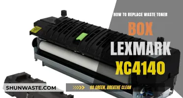 Easy Steps to Replace the Waste Toner Box in Lexmark XC4140
